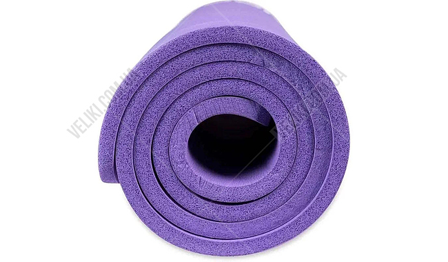 Килимок для фітнесу та йоги Toorx 931143 12 мм - дополнительное фото 1