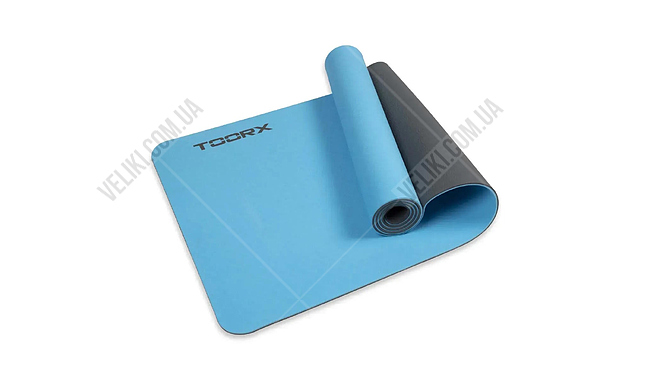 Килимок для фітнесу та йоги Toorx Professional 6 мм - дополнительное фото 2