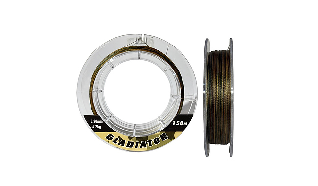 Шнур Gladiator Ultra Cast WX4 150 м 0,20 мм - фото 2