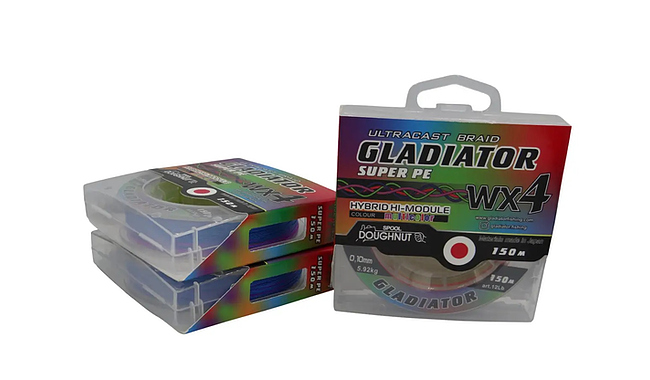 Шнур Gladiator Ultra Cast WX4 150 м 0,12 мм - фото 1