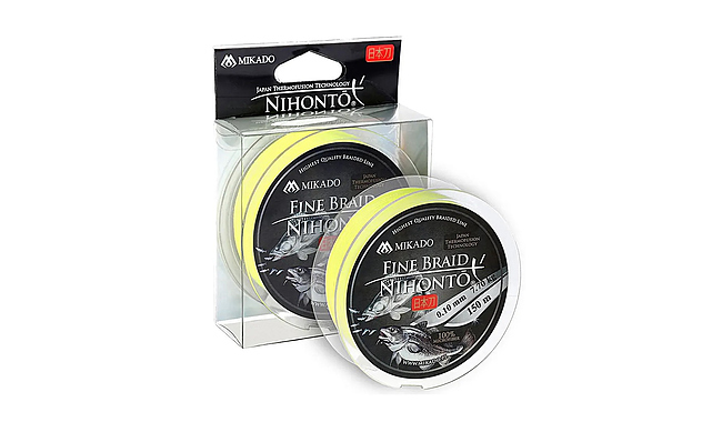 Шнур Mikado Nihonto Fine Braid 150 м 0,10 мм 7,7 кг - фото 2