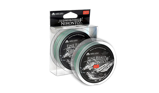 Шнур Mikado Nihonto Fine Braid 150 м 0,14 мм 9,7 кг - фото 1