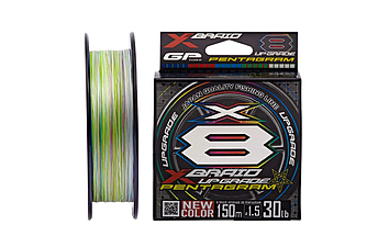 Шнур YGK X-Braid Upgrade X8 Pentagram 150 м #0,6 6,3 кг