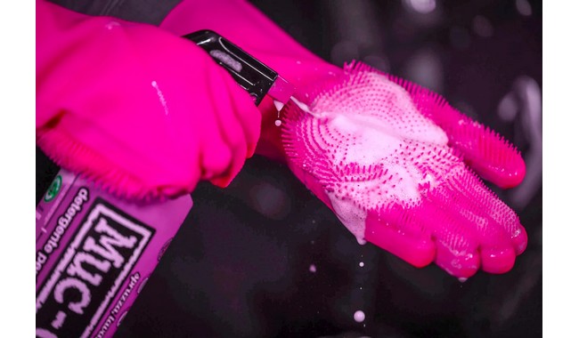 Рукавички Muc-Off Deep Scrubber - дополнительное фото 1