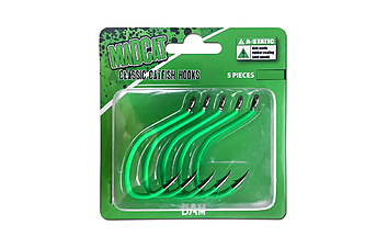 Крючок DAM Madcat A-Static Classic Hook #8/0 4 шт