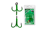 Крючок DAM Madcat A-Static Treble Hook 6X #2/0 4 шт - фото 1