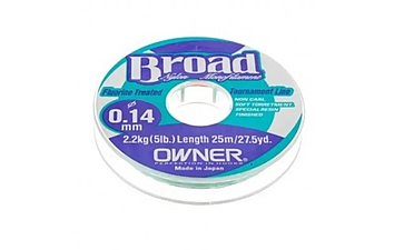 Леска Owner C'ultiva Broad 25 м 0,16 мм 2,7 кг