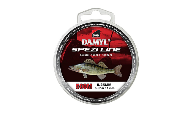 Лісочка DAM Damyl Spezi Line Zander 500 м 0,25 мм 5,6 кг - фото 1
