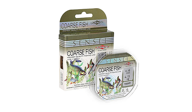 Лісочка Mikado Sensei Coarse Fish 150 м 0,28 мм 9,7 кг - фото 1