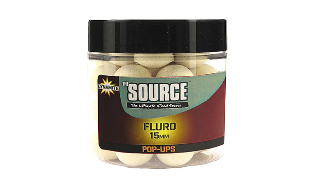 Бойлы Dynamite Baits Fluro Pop-Ups 15 мм - фото 1