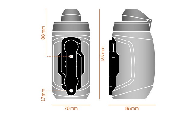 Велофляга Fidlock Twist 450 мл Bike Base - дополнительное фото 3