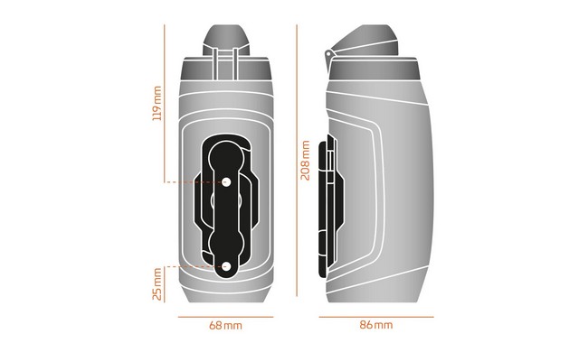 Велофляга Fidlock Twist 590 мл Bike Base - дополнительное фото 6