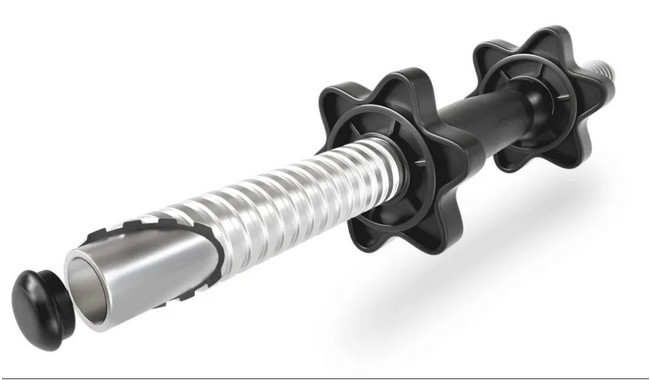 Гантелі з функцією штанги Elitum 2х21 кг - дополнительное фото 5