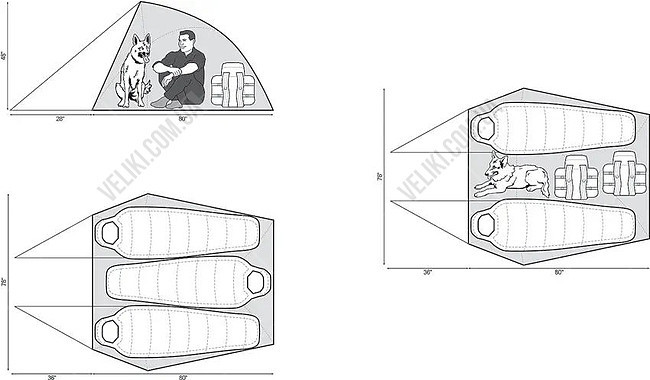 Палатка Snugpak Scorpion 3 IX - дополнительное фото 8