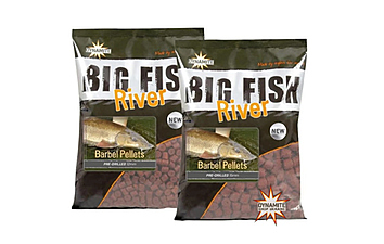Пеллетс Dynamite Baits Big Fish Barbel Pre-Drilled 12 мм 1,8 кг