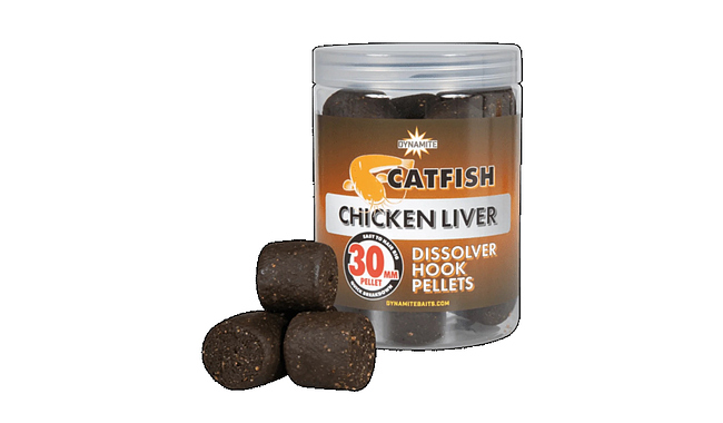 Пеллетс Dynamite Baits Catfish Dissolver Hook Pellets 30 мм - фото 1