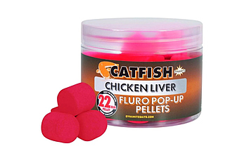 Пеллетс Dynamite Baits Catfish Fluro Pop-Up Pellets 22 мм