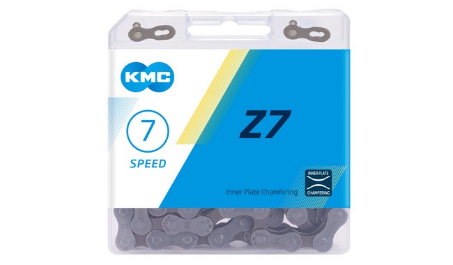 Цепь KMC Z7 116 звеньев Box - фото 1