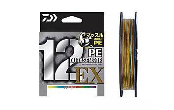 Шнур Daiwa UVF PE Dura Sensor X12EX+SI3 150 м 0,148 мм 7,3 кг