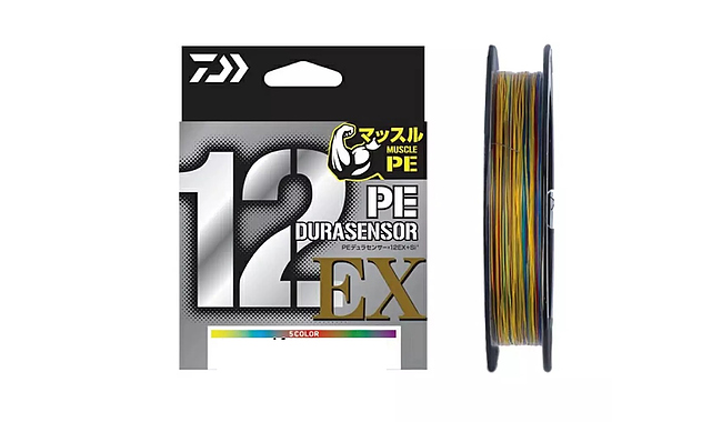 Шнур Daiwa UVF PE Dura Sensor X12EX+SI3 200 м 0,235 мм 16 кг - фото 1