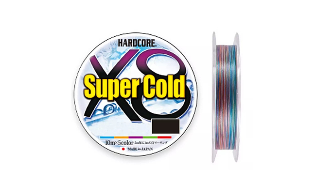 Шнур Duel Hardcore Super Cold X8 300 м 0,27 мм 20 кг - фото 1