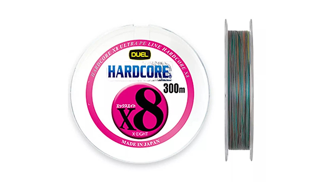 Шнур Duel Hardcore X8 300 м 0,24 мм 16 кг - фото 1