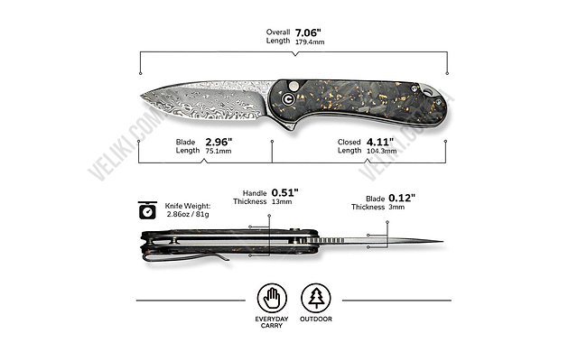 Ніж Civivi Elementum II - дополнительное фото 18