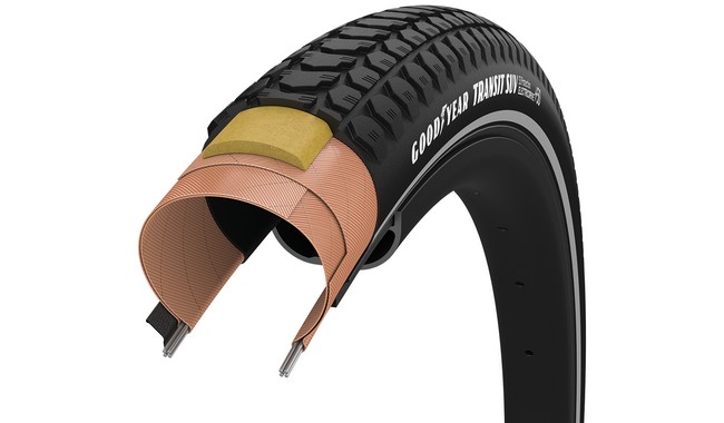 Покришка Goodyear Transit SUV 700x45C - дополнительное фото 1