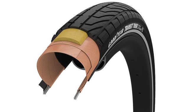 Покришка Goodyear Transit Tour 700x35C - дополнительное фото 1