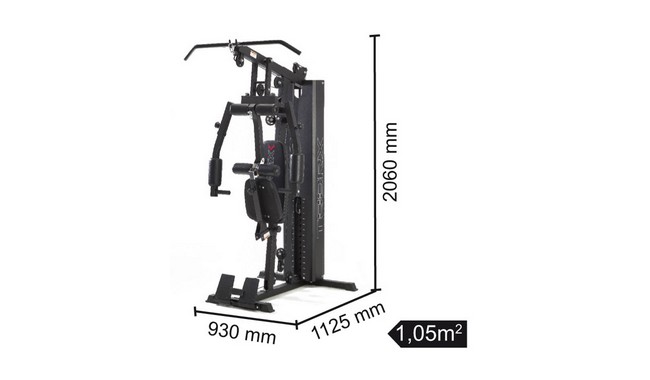 Силова станція Toorx Multifunction Station MSX 60 - дополнительное фото 2