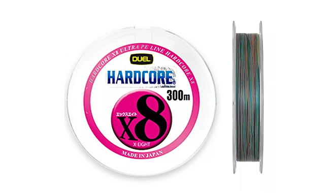 Шнур Duel Hardcore X8 300 м 0,30 мм 23 кг - фото 1