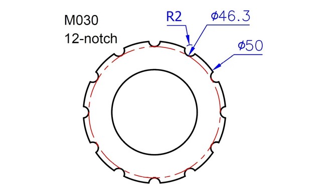 Съемник каретки Ice Toolz M030 - дополнительное фото 1