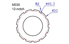 Съемник каретки Ice Toolz M030 - дополнительное фото 1
