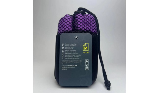 Рушник Gymax Towel 500х900 мм - дополнительное фото 1