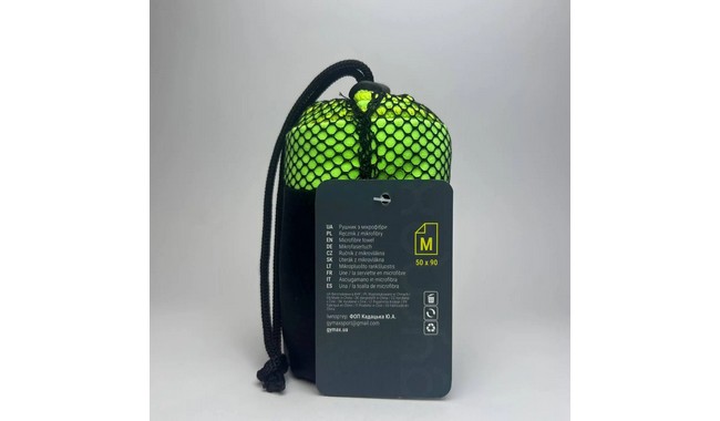 Рушник Gymax Towel 500х900 мм - дополнительное фото 10