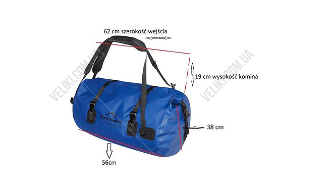 Гермоcумка Fjord Nansen Adventure 65 л - дополнительное фото 6