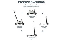 Беговел-самокат smarTrike Xtend Ride-on - дополнительное фото 2