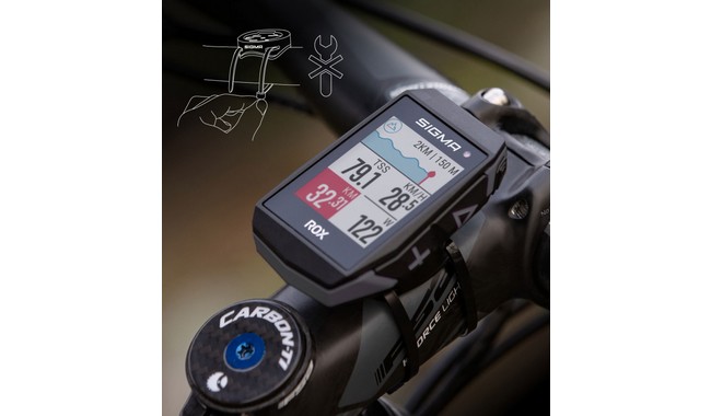 Велокомп'ютер Sigma ROX 11.1 EVO - дополнительное фото 2