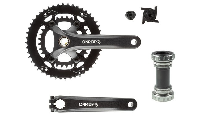 Система шатунів ONRIDE Duet Pro 1110 48-32T 170 мм - дополнительное фото 1