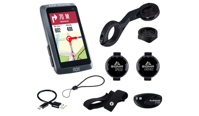 Велокомпьютер Sigma ROX 12.1 EVO Sensor Set - дополнительное фото 4