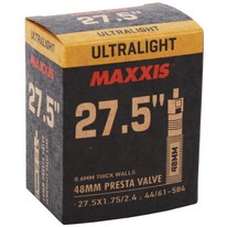 Камера 27.5" Maxxis Ultralight 27.5x1.75-2.4" Presta 48 мм