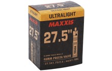 Камера 27.5" Maxxis Ultralight 27.5x1.75-2.4" Presta 48 мм - фото 1