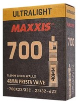 Камера 28" Maxxis Ultralight 700x23/32 Presta 48 мм