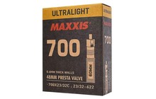 Камера 28" Maxxis Ultralight 700x23/32 Presta 60 мм - фото 1