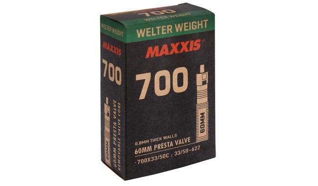 Камера 28" Maxxis Welter Weight 700x33/50 Presta 60 мм - фото 1