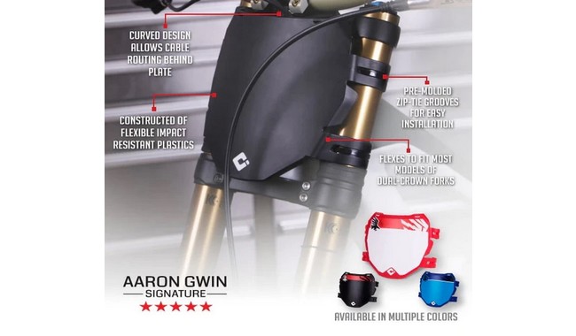 Номерной знак ODI Downhill - дополнительное фото 1