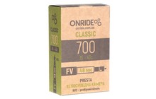 Камера 28" ONRIDE Classic 700x35-43c Presta 48 мм Box - фото 1