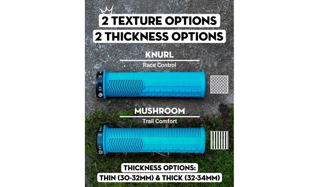 Грипси Peaty's Monarch Knurl Thick - дополнительное фото 4