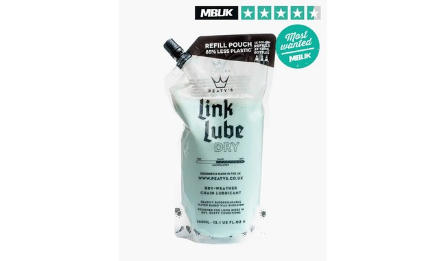 Смазка цепи Peaty's LinkLube Dry 360 мл - дополнительное фото 1