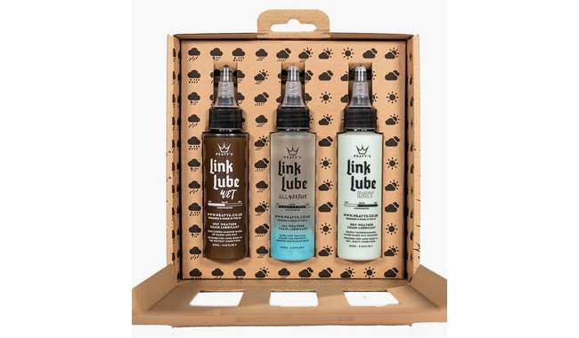 Набор смазок цепи Peaty's LinkLube All Seasons 3x60 мл - дополнительное фото 2